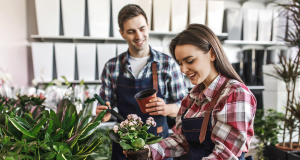 couple fleuriste